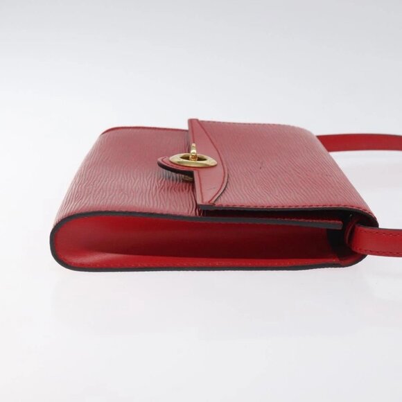 LOUIS VUITTON Epi Pochette Arche Shoulder Bag Red - Picture 3 of 16